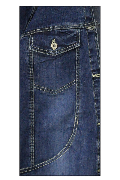 Clove Jeans Long Dress Curve Pocket 