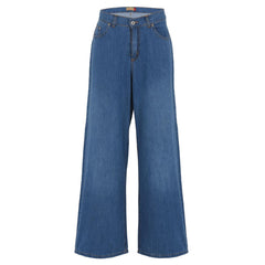 High Waist Wide Leg Women’s Jeans, Light Blue | Clove Jeans