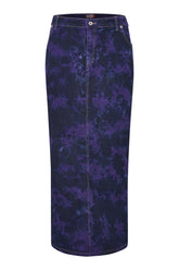 Long Denim Maxi Pencil Skirt for Women Plus Size | Clove Jeans