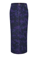 Long Denim Maxi Pencil Skirt for Women Plus Size | Clove Jeans