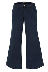 Plus Size Bell Bottom Jeans - Flared Light Blue | Clove Jeans