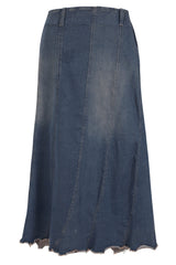 Women’s A-Line Maxi Skirts in Denim & Plus Size | Clove Jeans