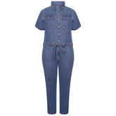 Women's Denim Dungarees | Plus Size Overalls UK | Clove Jeans