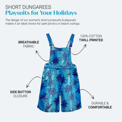 Women's Dungarees & Floral Jumpsuits | 100% Cotton | Clove Jeans