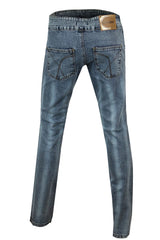 Plus Size Blue Boot Cut Low Rise Jeans