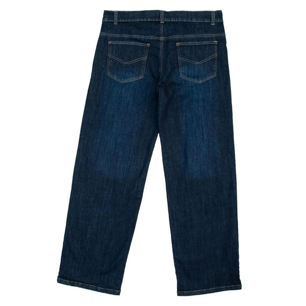 Blue Denim Waist Jeans For Women