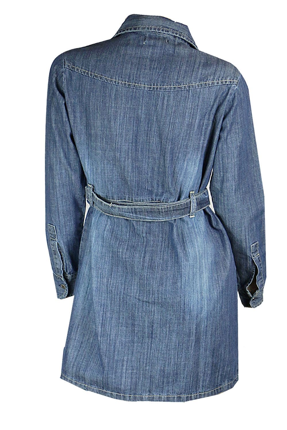 Women’s Denim Dress UK Long Sleeve Safari Shirt UK | Clove Jeans