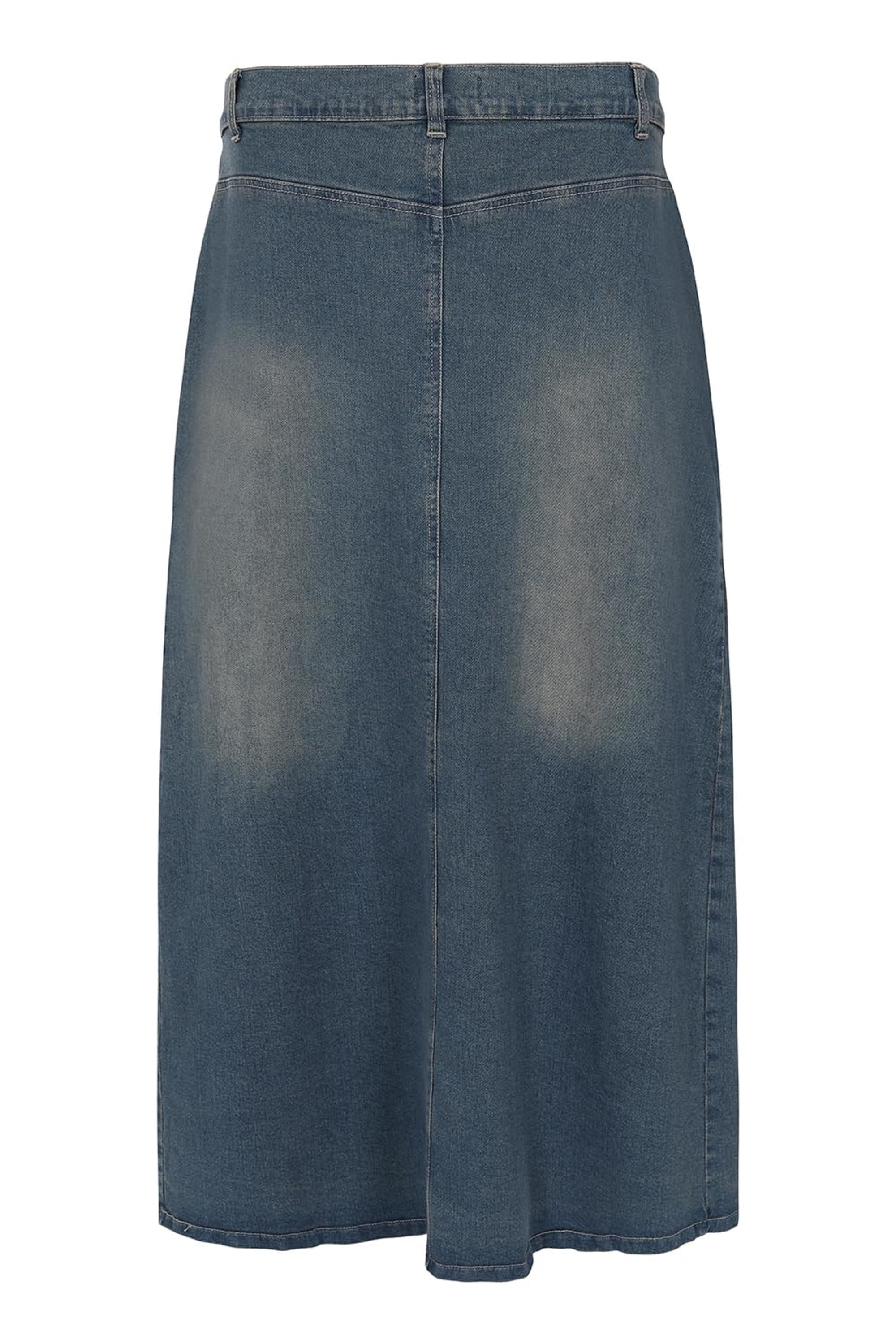 A-Line Denim Skirt for Women - Long & Plus Size | Clove Jeans
