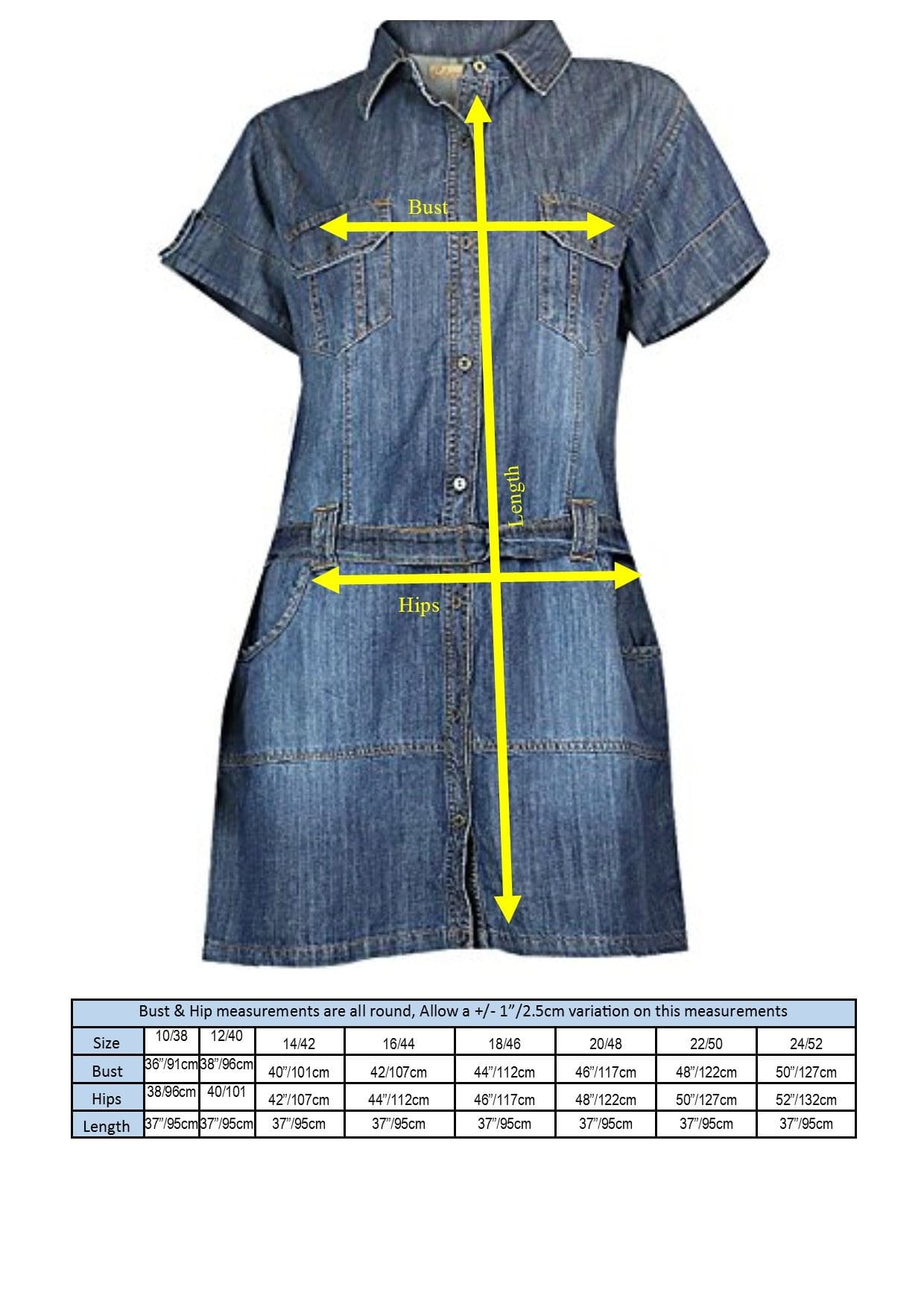 Denim Shirt & Midi Dress for Plus Size Women | Clove Jeans