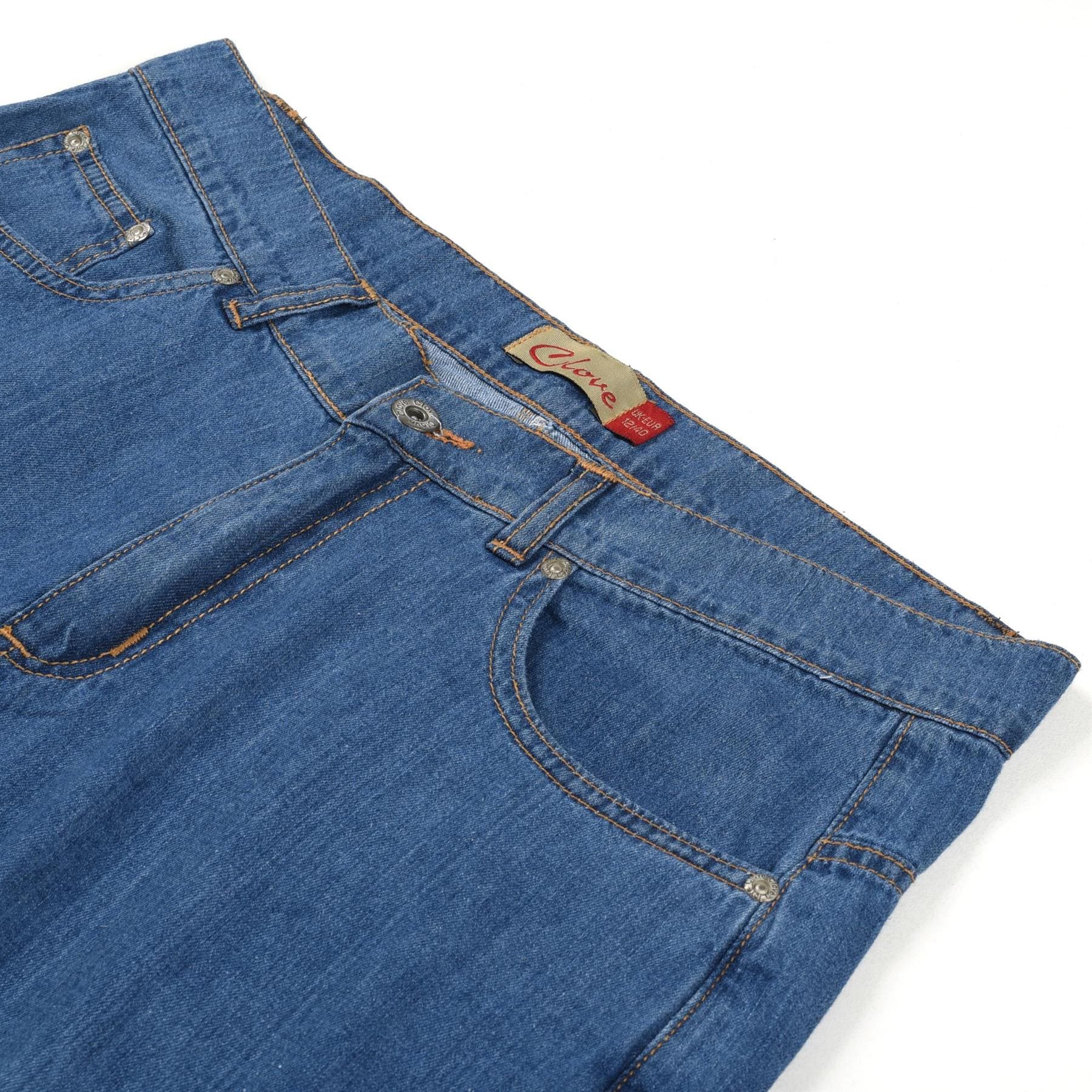 High Waist Wide Leg Women’s Jeans, Light Blue | Clove Jeans