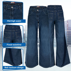 Hippie Bell Bottom Jeans | 70s Flared & Wide Leg | Clove Jeans