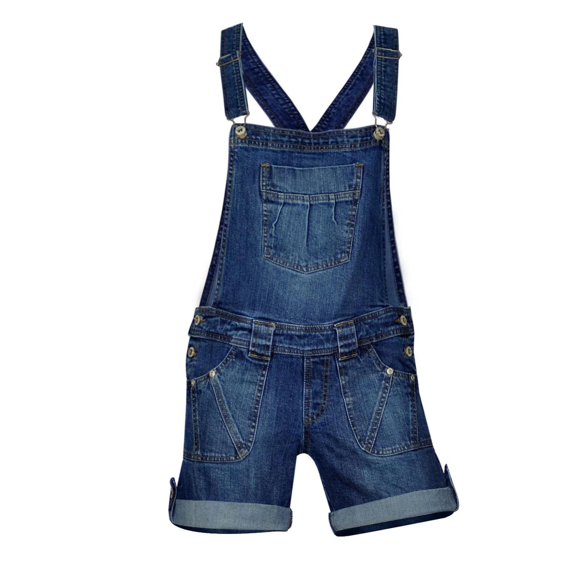 Kids Short Denim Dungarees & Overalls 7-13 Years | Clove Jeans