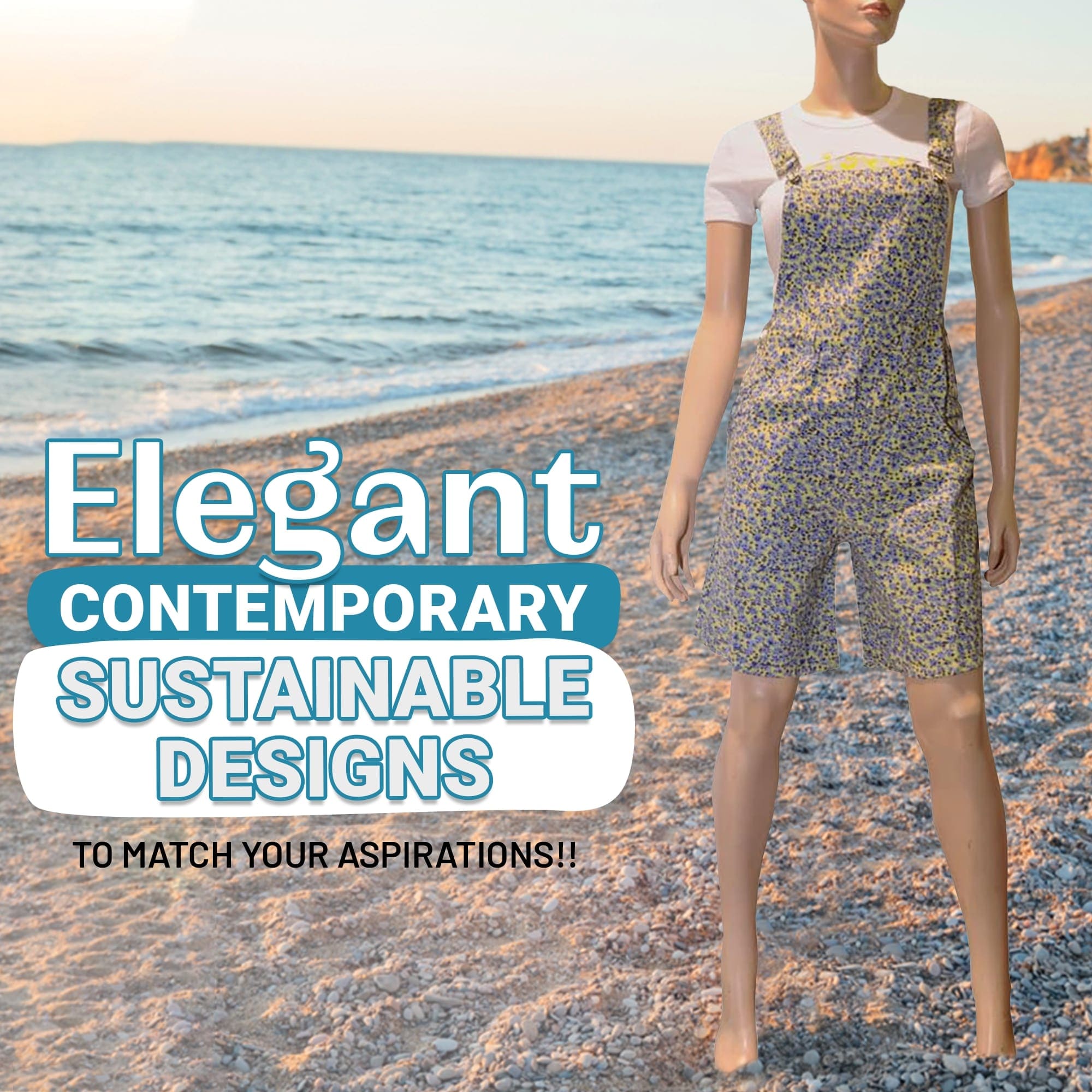 Ladies Floral Cotton Short Dungarees Women UK 10-18 | Clove Jeans