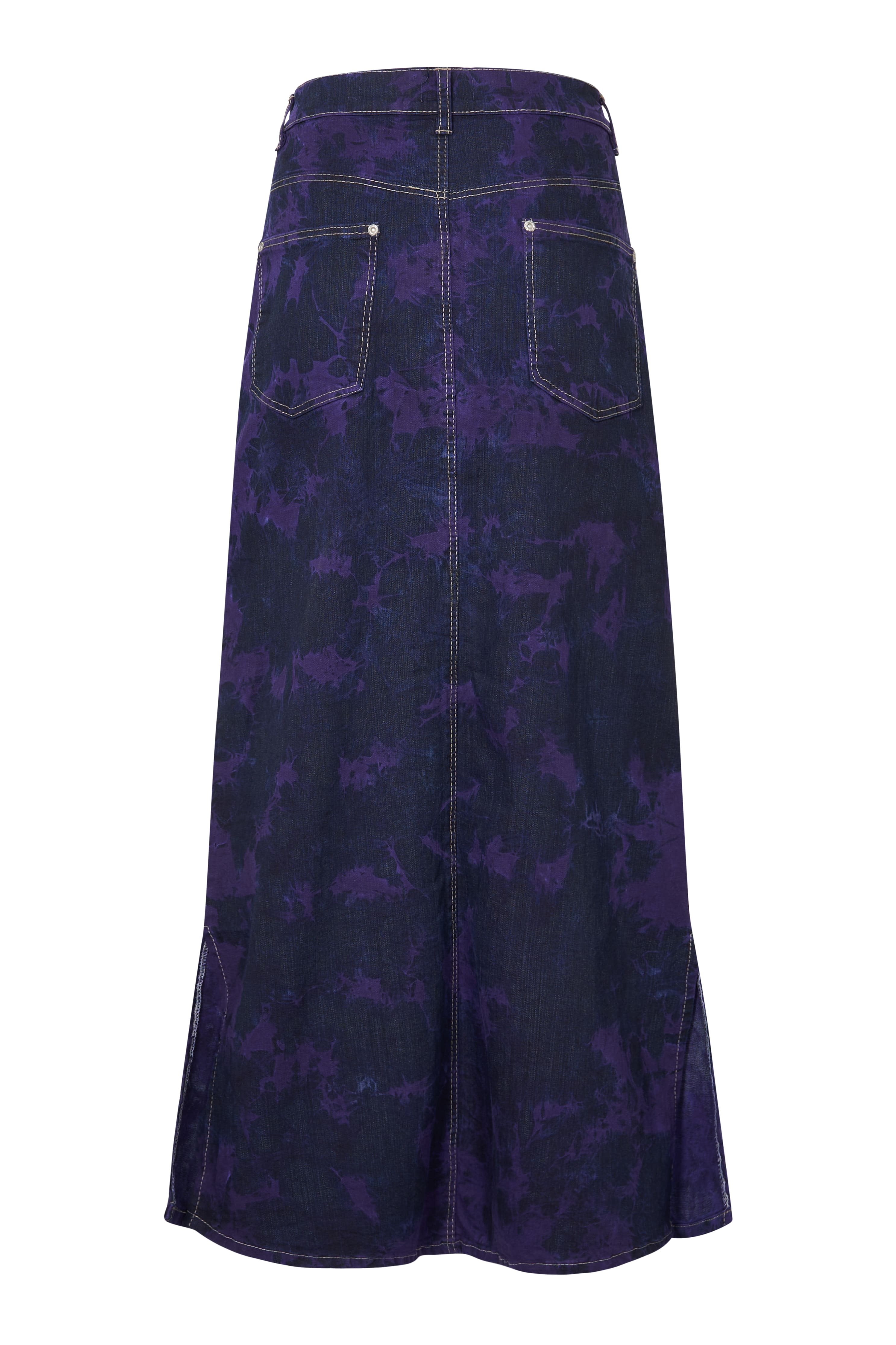 Long Denim Maxi Pencil Skirt for Women Plus Size | Clove Jeans