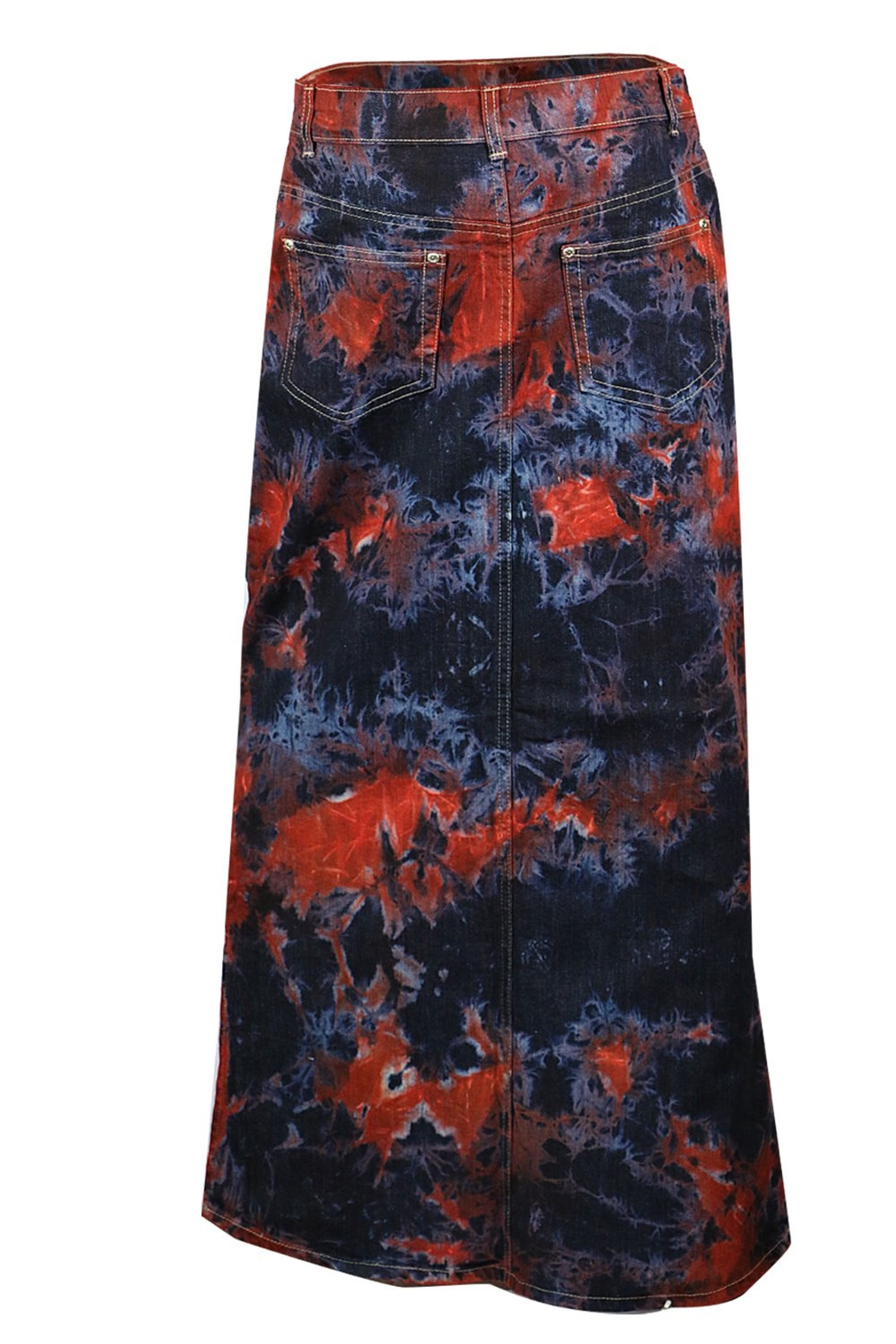 Long Denim Maxi Skirt - Plus Size Pencil Skirt | Clove Jeans