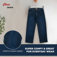 Mid Rise Wide Straight Leg Jeans - Plus Size Women | Clove Jeans