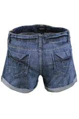 Plus Size Soft Wash Stretch Denim Shorts for Women | Clove Jeans