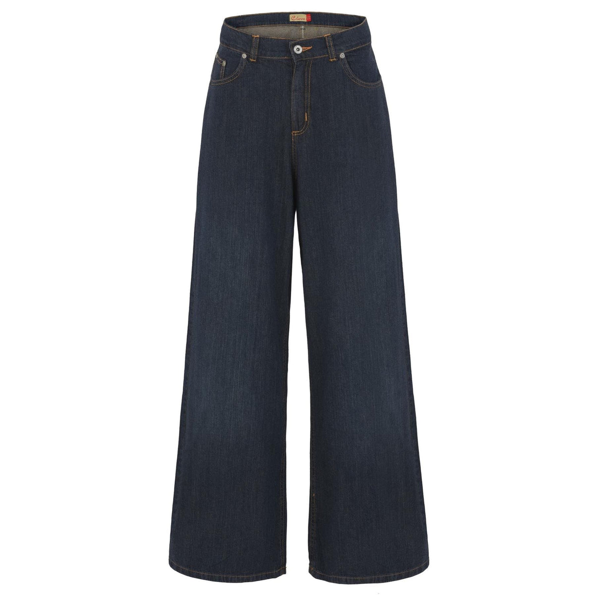 Plus Size Wide Leg Jeans 10-24 - Blue Denim Women | Clove Jeans 