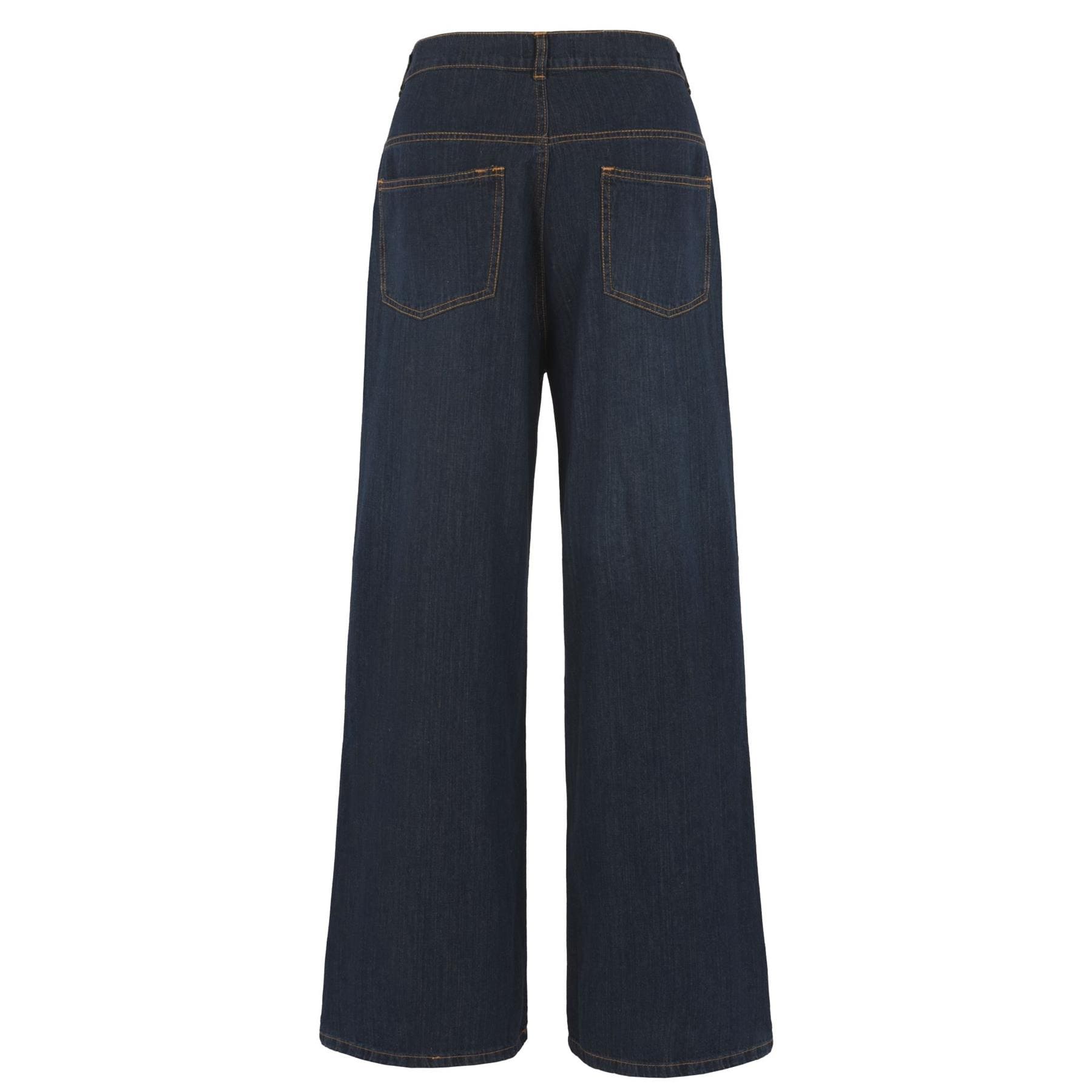 Plus Size Wide Leg Jeans 10-24 - Blue Denim Women | Clove Jeans 