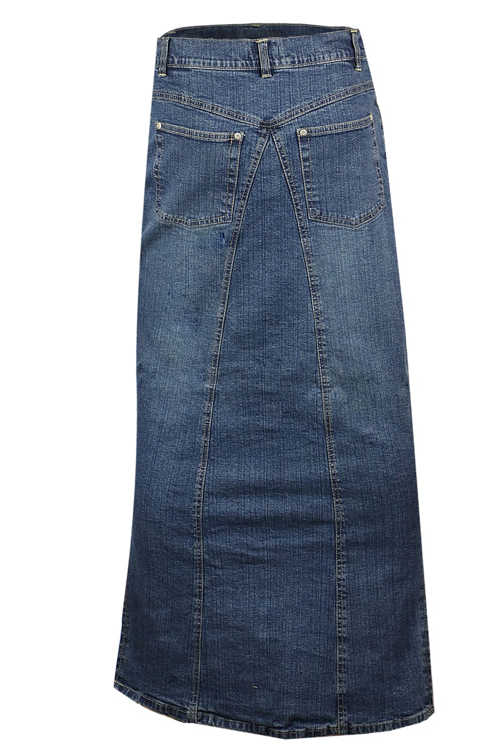 Plus Size Denim Skirts 14- 24, Ankle-Length Maxi | Clove Jeans