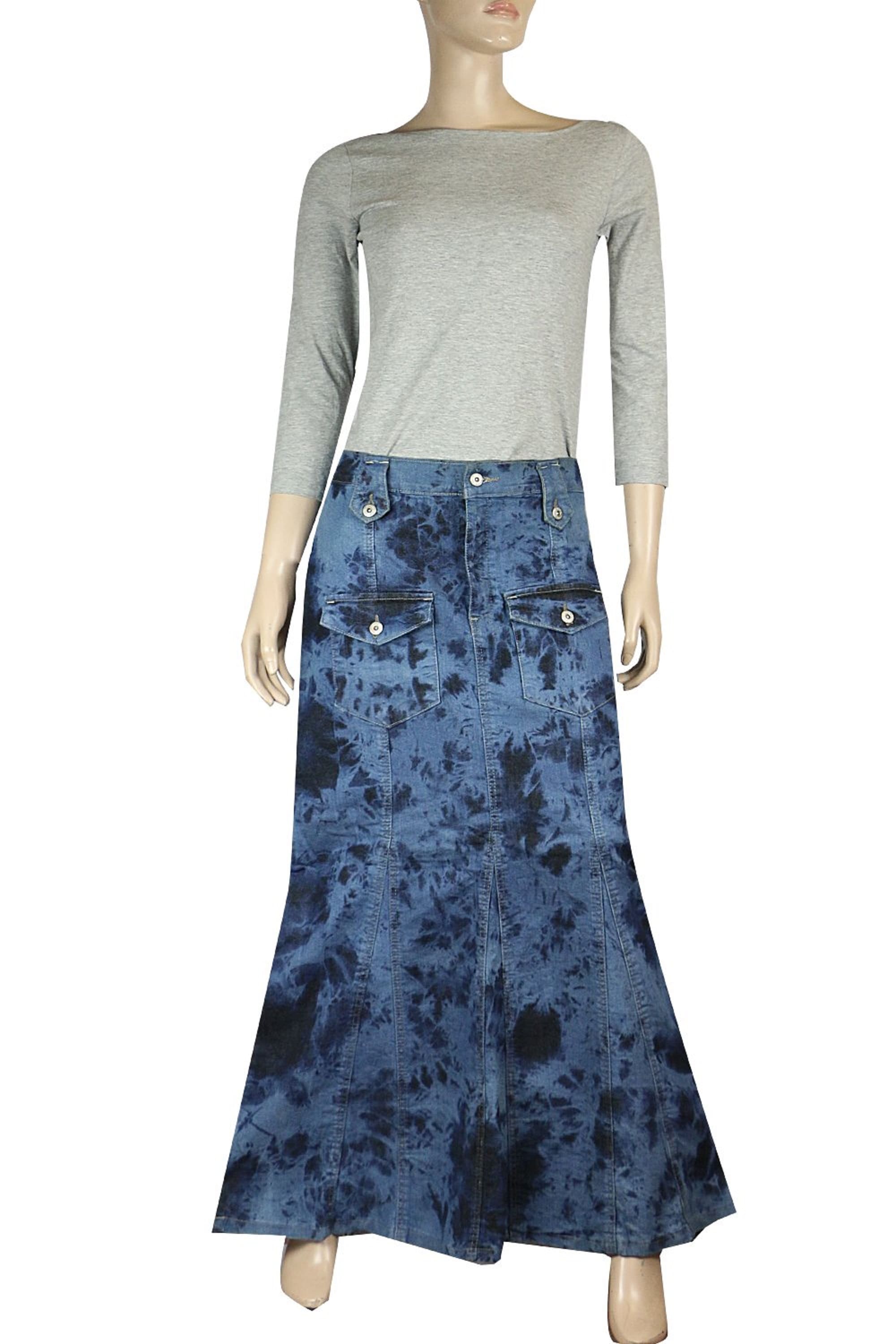 Women’s A-Line Denim Maxi & Pencil Skirt 10–24 | Clove Jeans