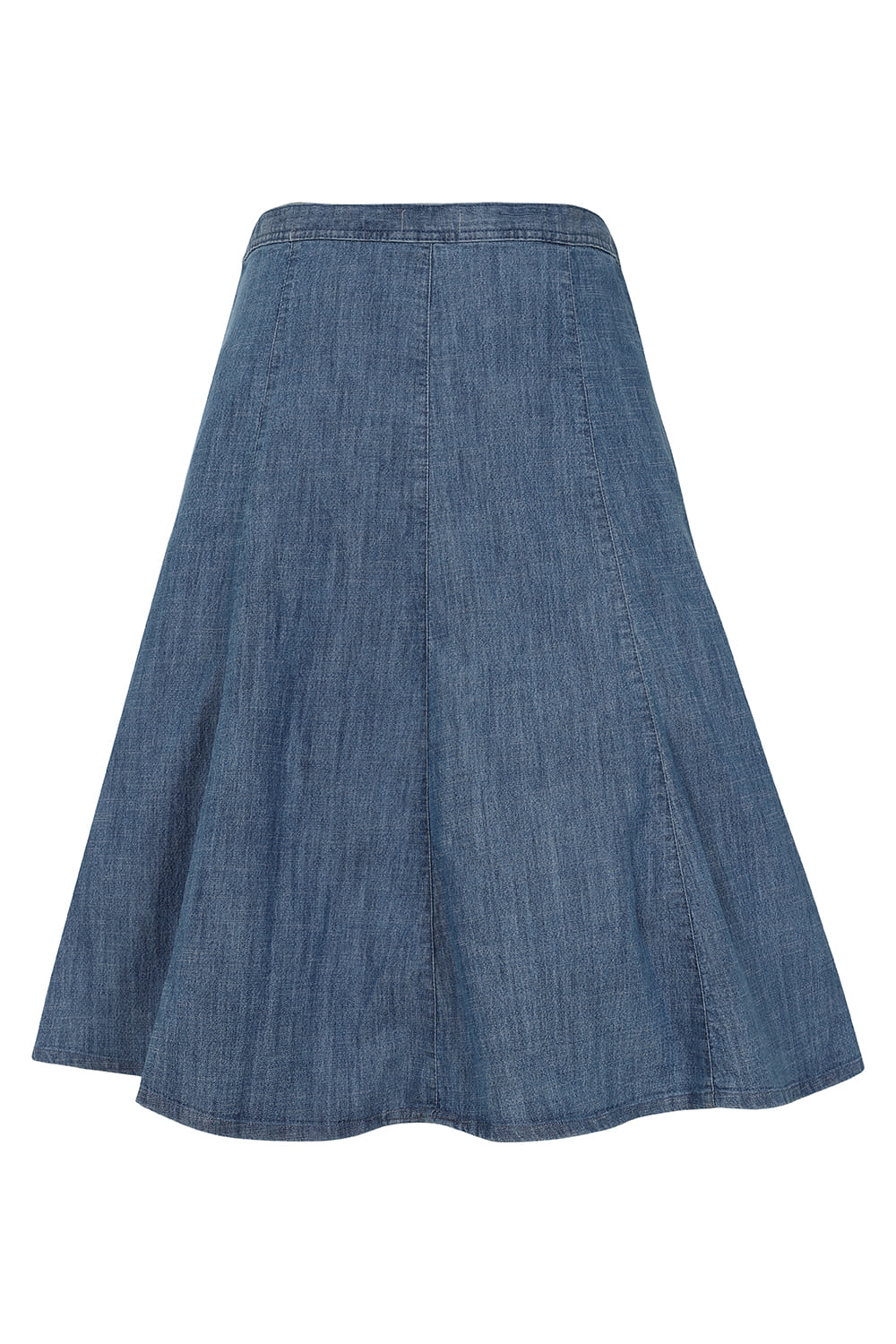 Women's A-Line Denim Skirt Below Knee 10-24 | Clove Jeans