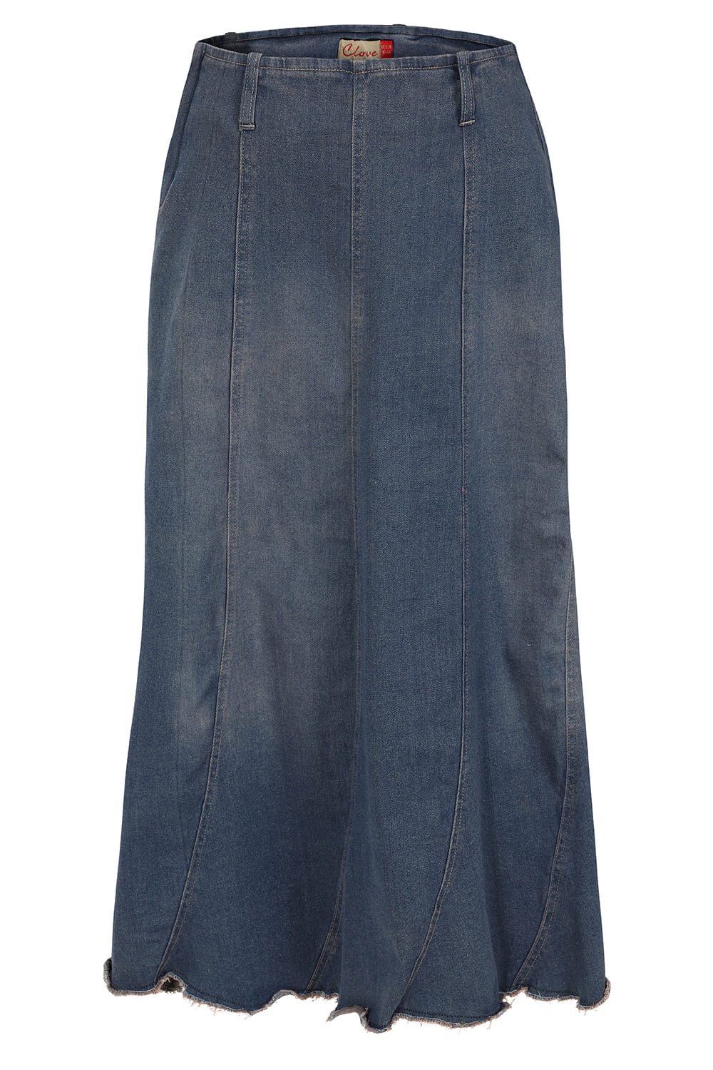 Women’s A-Line Maxi Skirts in Denim & Plus Size | Clove Jeans