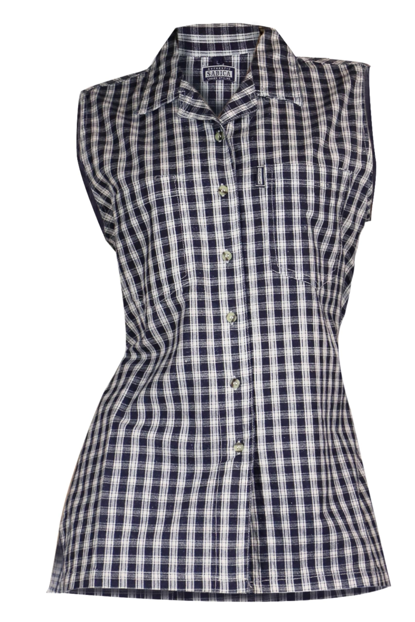 Women's Cotton Blouse - Printed Sleeveless Shirt | Clove Jeans