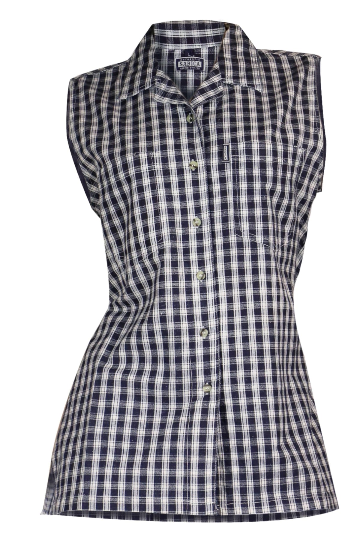 Women's Cotton Blouse - Printed Sleeveless Shirt | Clove Jeans