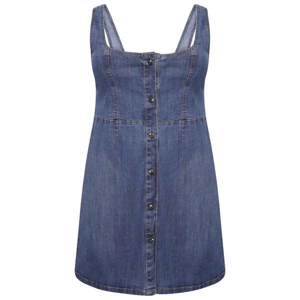 Clove Jeans Open Front pinafore dress women Denim Skater Dress Plus Size 14-24 - 14 Clove Jeans Open Front pinafore dress women Denim Skater Dress Plus Size 14-24 - 14