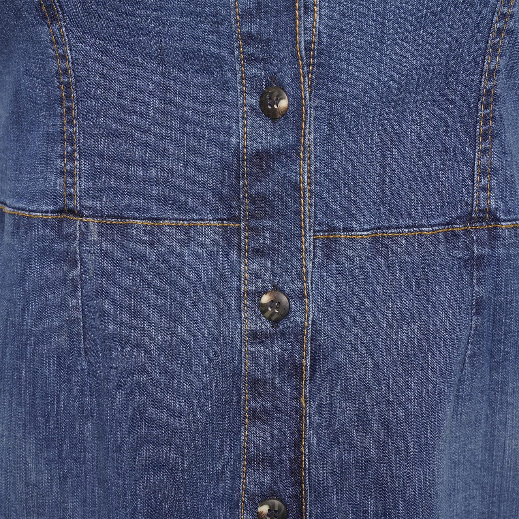 Women's Plus Size Denim Pinafore Skater Dress 14-24 | Clove Jeans