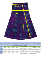 Womens Long Skirt Length 28 Inch
